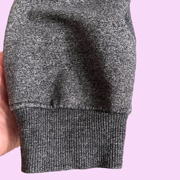 Champs Sports Gear CSG Sweater Hoodie Mens Medium Gray Pullover Zip Up Jacket - Picture 8 of 11